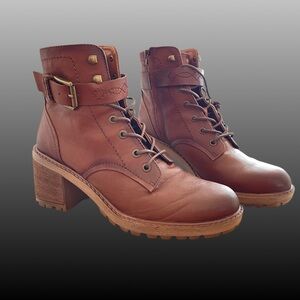 Zodiac Lace Up Booties